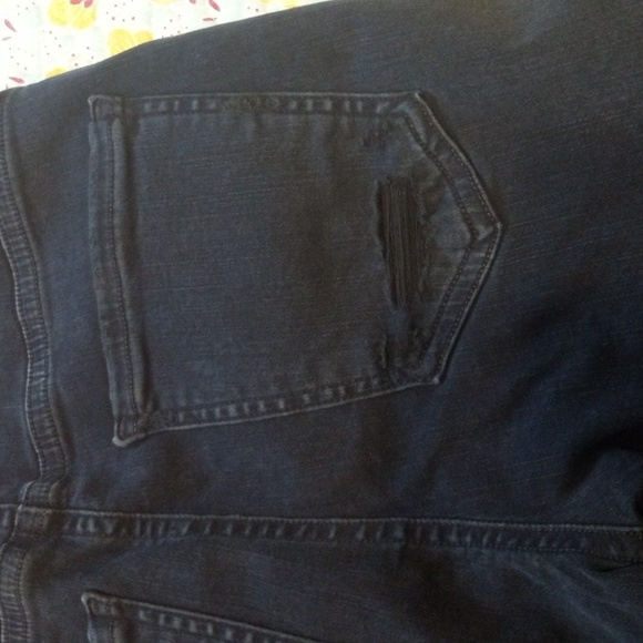 AGOLDE black distressed skinny jeans - Picture 11 of 13